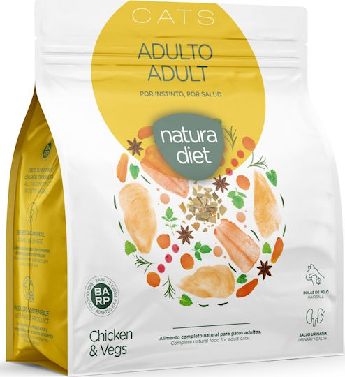 Dingonatura Natura Diet Adult Dry Food for Adult Cats with Chicken 0.4kg