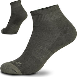 Pentagon Unisex Μονόχρωμες Κάλτσες Χακί