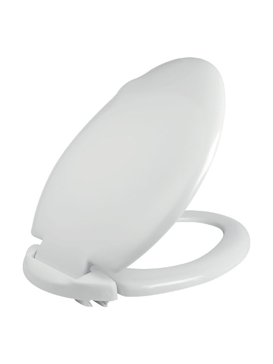 Elvit Bakelite Toilet Seat White sorento 48 48.5cm