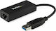 StarTech USB31000S USB Network Adapter with Wired Gigabit Ethernet Connection