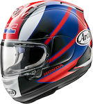 Arai RX-7V Honda CBR Red/Blue Motorradhelm Volles Gesicht ECE 22.05