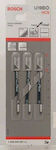 Bosch U19BO Blade for Wood 3pcs