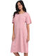 Lydia Creations Summer Women's Nightdress Pink