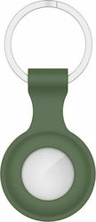 Tech-Protect Icon Θήκη Μπρελόκ Σιλικόνης για AirTag Army Green