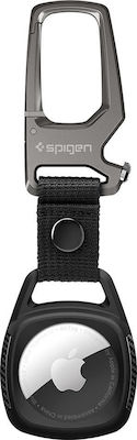 Spigen Rugged Armor Keychain Case for AirTag Matte Black