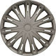 Versaco Auto Radkappen Set Spark GR 1Stück 14" Gray
