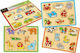 Wooden Kids Puzzle Animals 8pcs (Various Designs) 1pc Joueco