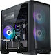 Phanteks Eclipse P200A D-RGB Gaming Mini Tower Computer Case with Window Panel Black