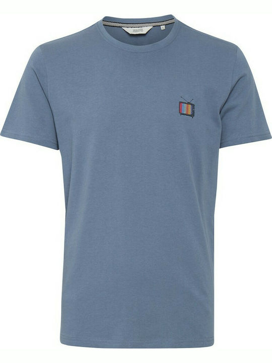 Solid So Sdpetro Herren T-Shirt Kurzarm Blau