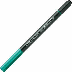 Lyra Aqua Brush Duo Μαρκαδόρος Σχεδίου Πράσινος...