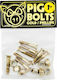 Pig Wheels Anodised Bolts Phillips Screws & Nuts Skateboard