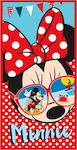 Stamion Kids Beach Towel Minnie 140x70cm