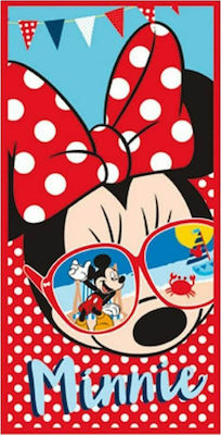 Stamion Prosoape de plajă pentru copii Minnie 140x70cm B62053-1