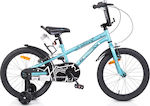 Byox Pixy 18" Kinder Fahrrad BMX Hellblau