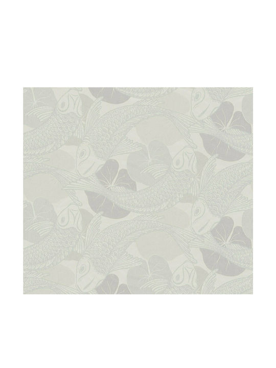 Wallpaper Vinyl Gray L1005xW53cm Washable