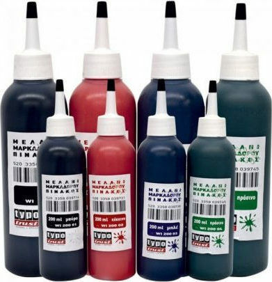 Typotrust WI500 Ersatz- und Füllfederhaltertinten für Marker Rote 500ml