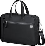 Samsonite Eco Wave Bailhandle 2 Τσάντα Ώμου / Χειρός για Laptop 15.6" σε Μαύρο χρώμα