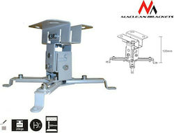 Maclean Energy Projector Ceiling Mount with Maximum Load 20kg Silver