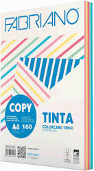 Fabriano Copy Tinta Multicolor Hârtie de Imprimare A4 160gr/m² 1x100 foi Multicolor 25046