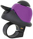 Dresco Bicycle Bell Purple Mini