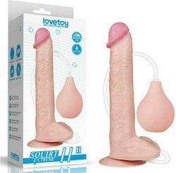 Lovetoy Squirt Extreme Realistic Dildo Flesh 28cm ST815618
