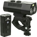 MCE308 Rechargeable Front Bicycle Light Black