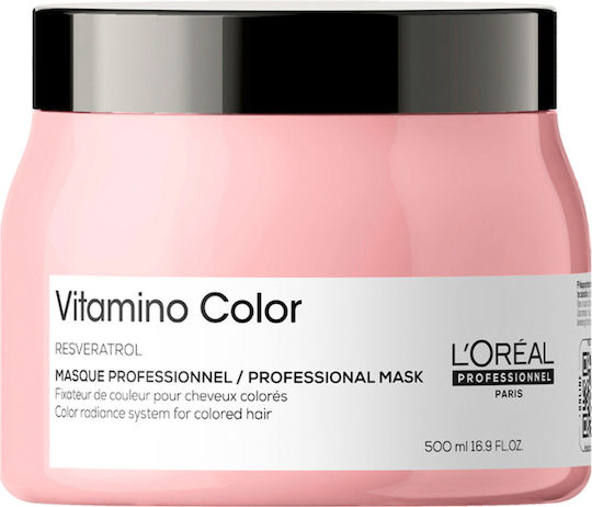 L'Oréal Professionnel Serie Expert Vitamino Color Haarmaske für Farbschutz 500 ml