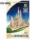 Anelixi Wooden Construction Toy Ξύλινη Συναρμολογούμενη Κατασκευή: Sagrada Familia Kid 8++ years