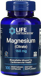 Life Extension Magnesium (Citrate) 160mg 100 φυτικές κάψουλες Life Extension Magnesium (Citrate) 160mg 100 φυτικές κάψουλες