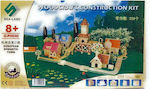 Anelixi Wooden Construction Toy Συναρμολογούμενη Κατασκευή: Eυρωπαϊκή Ρομαντική Πόλη Kid 8++ years