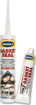 Mercola Gasket Seal Φλαντζόκολλα Υψηλής Θερμοκρασίας Κόκκινη 310ml