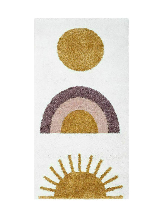 Nattiot Sunshine Kids Rug Multicolor 80x150cm