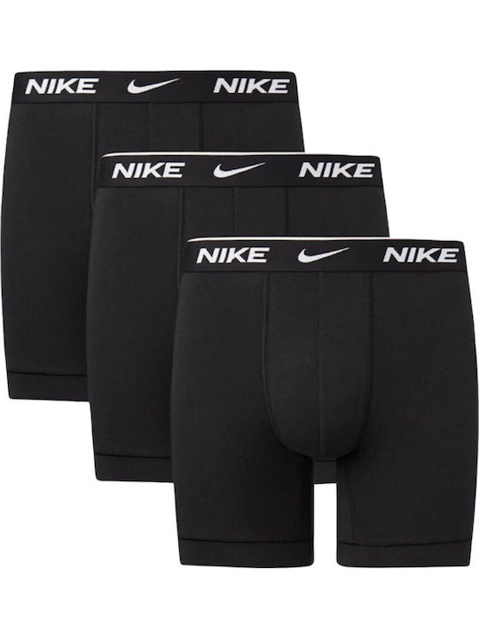 Nike Herren Boxershorts Schwarz 3Packung