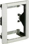 Legrand Multibox Vertical Switch Frame Silver για Κουτί 3x6 Στοιχείων 16102LTG