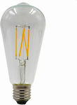 Vito Λάμπα LED για Ντουί E27 και Σχήμα ST64 Φυσικό Λευκό 1016lm