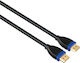HAMA 00078444 Καλώδιο DisplayPort male - DisplayPort male 5m Μαύρο