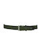 Privato LY 0010-0 Men's Knitted Belt Olive Green