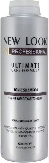 New Look Tonic Σαμπουάν Αναδόμησης/Θρέψης & Ενυδάτωσης για Όλους τους Τύπους Μαλλιών 500ml