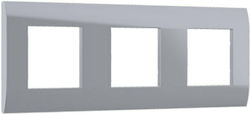 Aca Modys Schalterrahmen 3-fach Horizontale Mon...