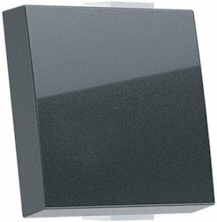 Aca Modys Lichtschalterplatte in Gray Farbe 101...