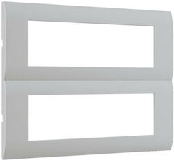 Aca Modys Schalterrahmen 2-fach Horizontale Mon...