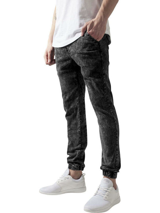 Urban Classics Herren Jeanshose in Loose Fit Schwarz