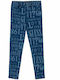 Kinder Leggings Lang Blau Denim Jeggings