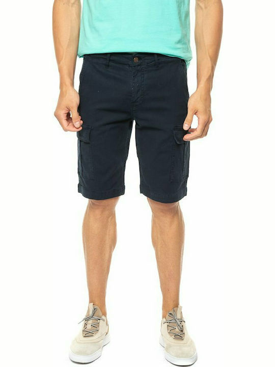 Guess Men's Shorts Cargo Navy Blue