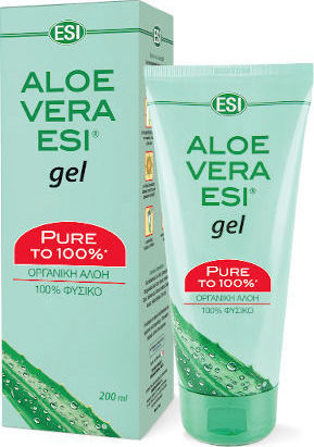 ESI Aloe Vera 100% Moisturizing Gel Regeneration with Aloe Vera for All Skin Types 200ml