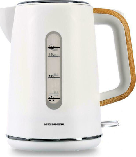 Heinner Βραστήρας 1.7lt 2200W Λευκός