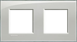 Legrand Bticino Living Light Switch Frame 2 Pos...