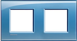 Legrand Bticino Living Light Switch Frame 2 Pos...
