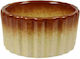 Art et Lumiere Dionysos Porcelain Round Heat-Resistant Cookware for Souffle 10x10x4.5cm