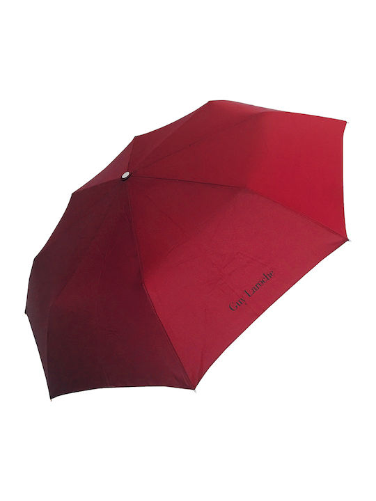 Guy Laroche 8304-5 Automatic Umbrella Compact Burgundy